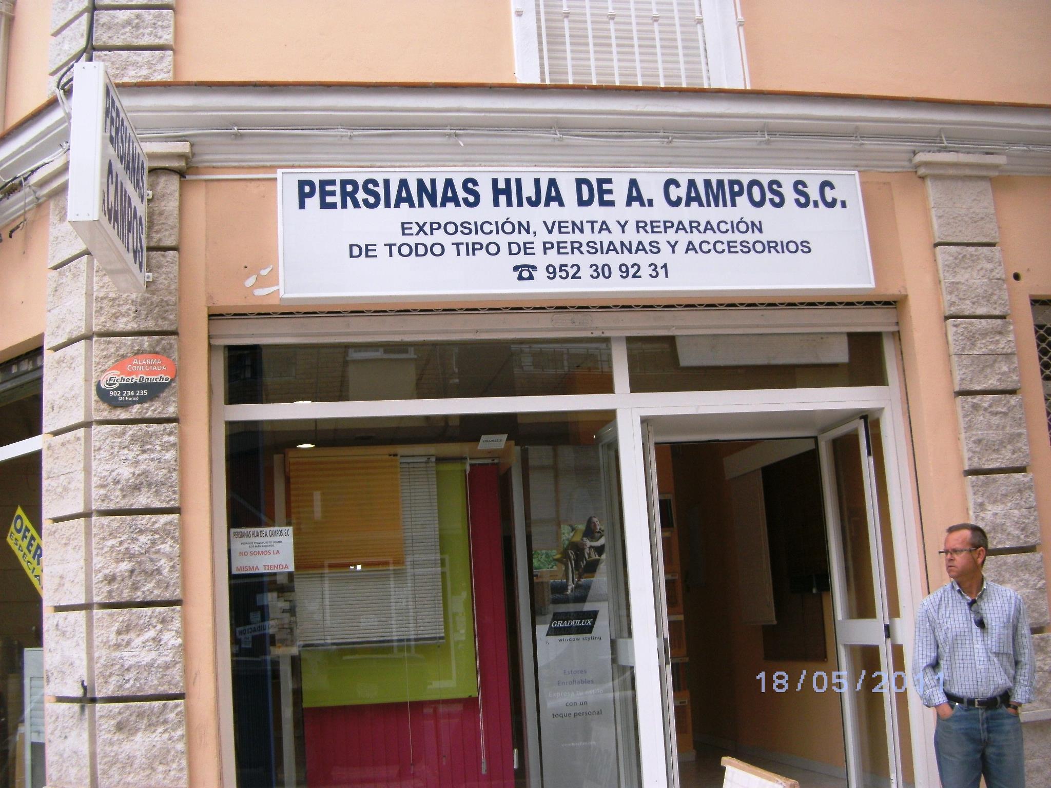 Persianas Hija De A. Campos entrada local